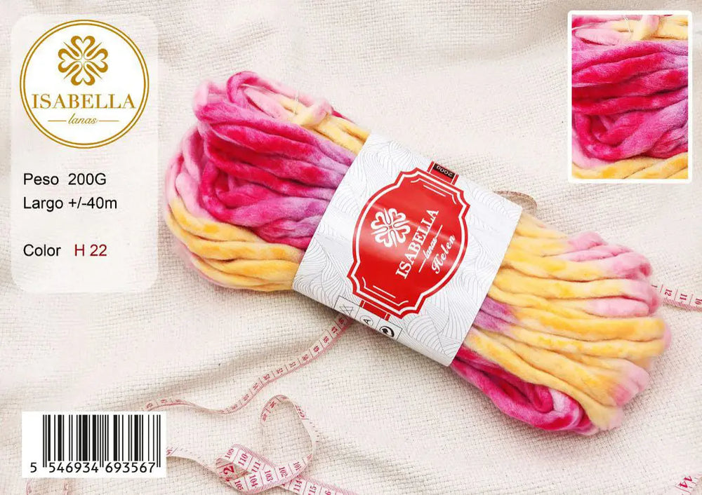 OVILLO HILO ISABELLA HELEN 200G ISABELLA 纱线