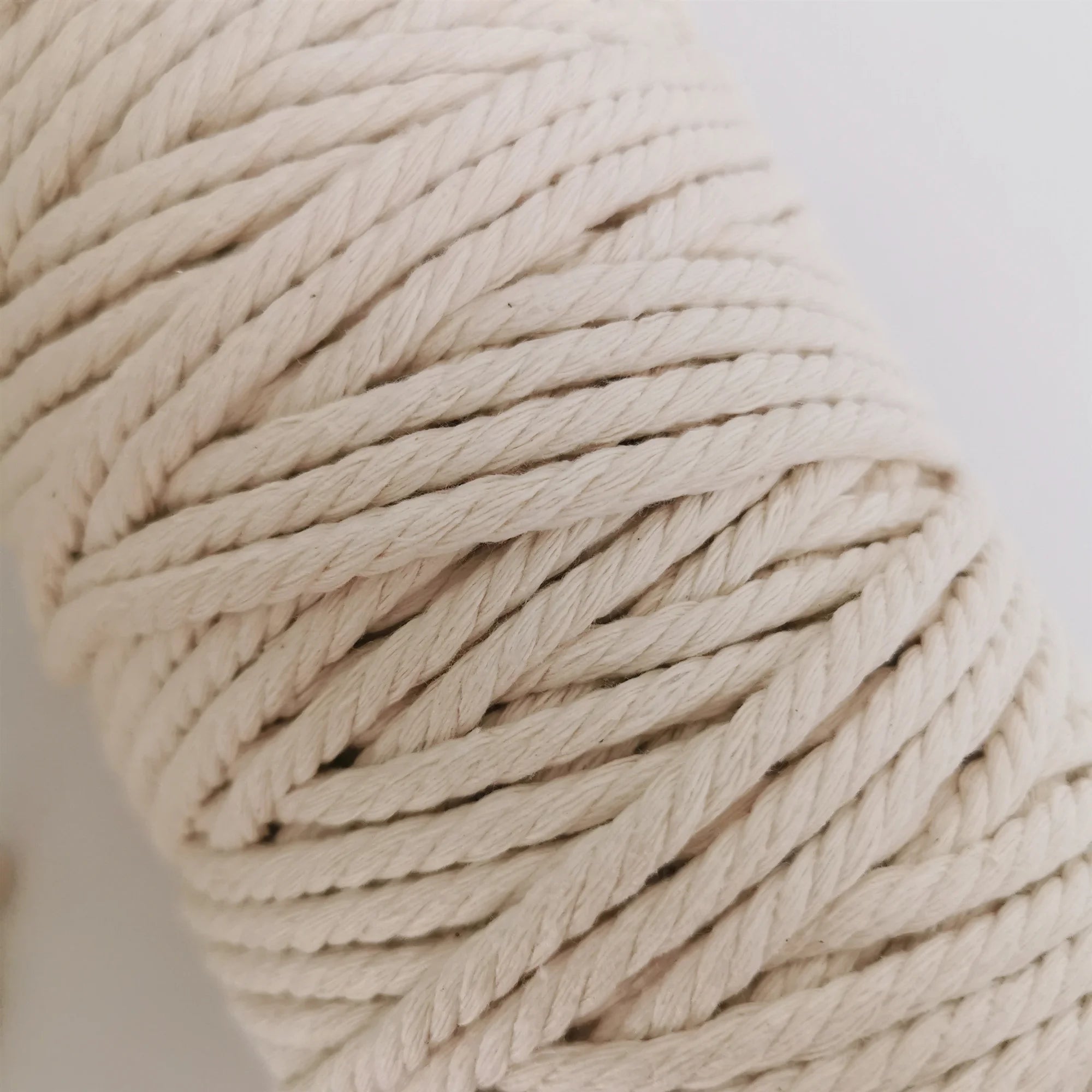 Wholesale Handmade Decorations Softer Natural Cotton Bohemia Macrame Cord 6mm Cotton Rope for  DIY Wall Hanging BlissMarket