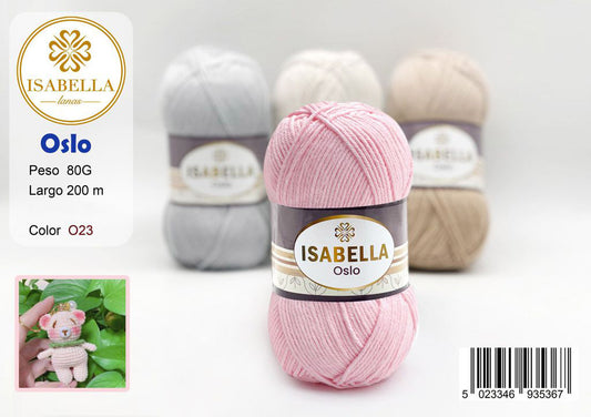 OVILLO HILO ISABELLA OSLO 80g