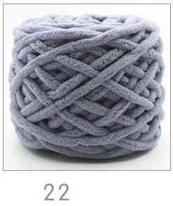 Hilo de terciopelo para tejer a mano 100 g DS