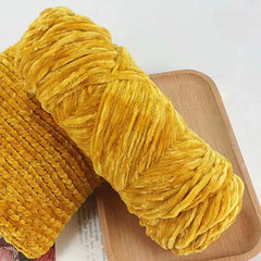 Hilo de chenilla suave de terciopelo de 95 g DS