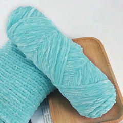 Hilo de chenilla suave de terciopelo de 95 g DS