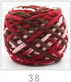 Hilo de terciopelo para tejer a mano 100 g DS