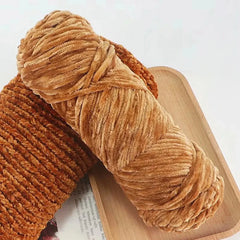Hilo de chenilla suave de terciopelo de 95 g DS