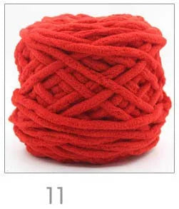 Hilo de terciopelo para tejer a mano 100 g DS