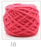 Hilo de terciopelo para tejer a mano 100 g DS