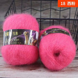 Ovillo de lana de mohair de 50 g para tejer a mano DS