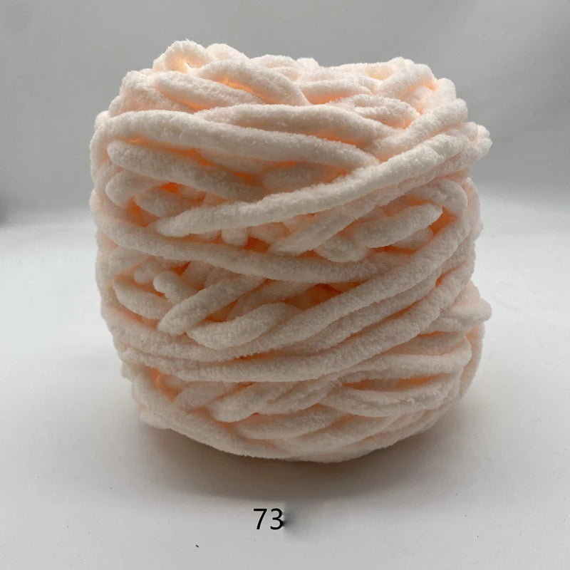 Hilo de chenilla para tejer, 6 unidades de 600 g DS