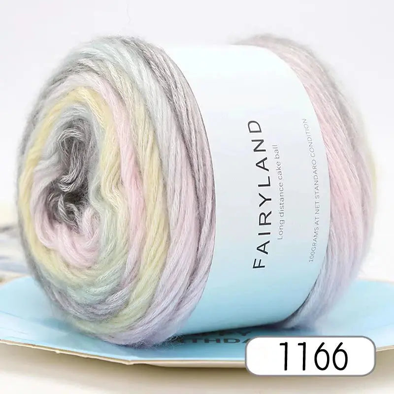 Hilo arcoíris degradado de 100 g DS