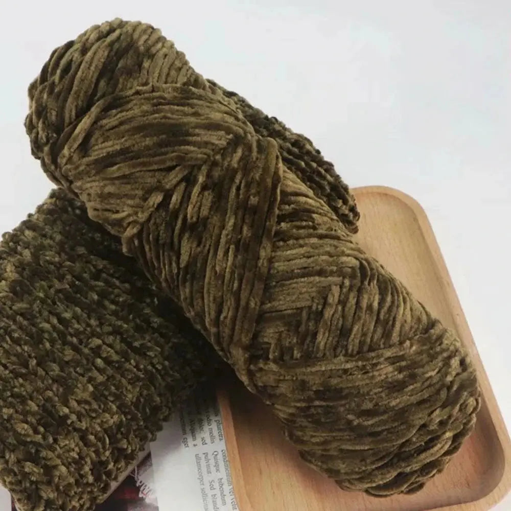 Hilo de chenilla suave de terciopelo de 95 g DS