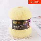 Ovillo de lana de mohair de 50 g para tejer a mano DS