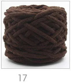 Hilo de terciopelo para tejer a mano 100 g DS