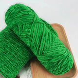 Hilo de chenilla suave de terciopelo de 95 g DS