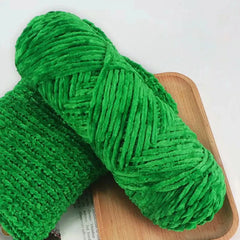 Hilo de chenilla suave de terciopelo de 95 g DS