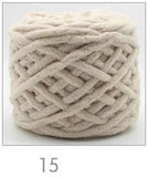 Hilo de terciopelo para tejer a mano 100 g DS