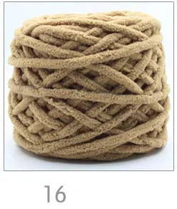 Hilo de terciopelo para tejer a mano 100 g DS
