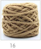Hilo de terciopelo para tejer a mano 100 g DS