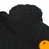 Hilo de chenilla para tejer, 6 unidades de 600 g DS