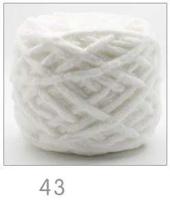 Hilo de terciopelo para tejer a mano 100 g DS