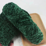 Hilo de chenilla suave de terciopelo de 95 g DS