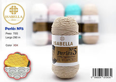 HILO DE PERLA ZEPRLIN ISABELLA N5 ISABELLA 纱线