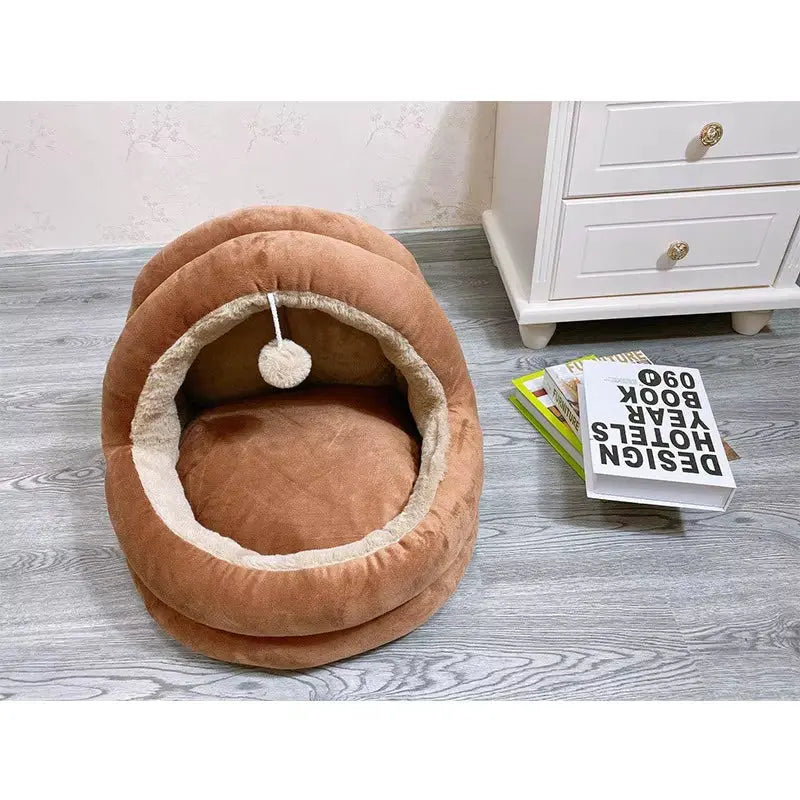 Cama Redonda Para Gatos, Nido De Perrera, Cueva Para Dormir, Cesta Acogedora Para Gatitos, Tumbona, Cojín, Tienda De Campaña, Casa Para Perros