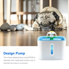 Fuente De Agua Automática Para Perros Y Gatos, Cuenco Para Mascotas, Dispensador De Agua Para Gatos Y Flores, Bebida De Petsafe Con Filtros, Fuente De Agua Para Mascotas