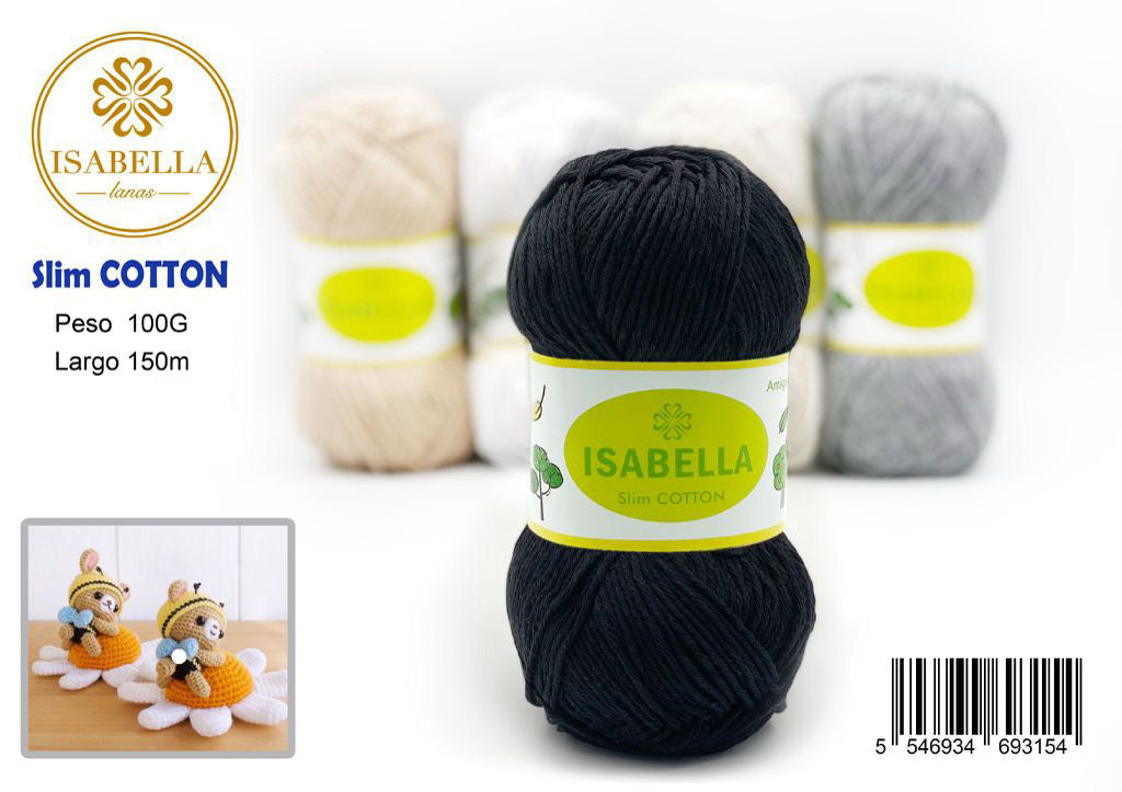 OVILLO HILO ISABELLA CLIM COTTON 100G