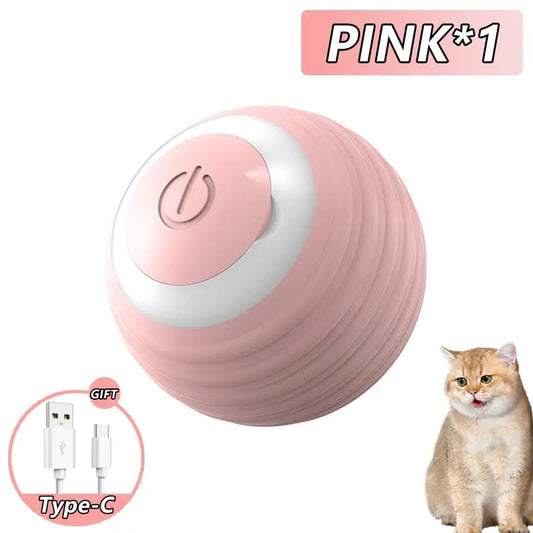 Pelota Interactiva Para Gatos, Juguetes Inteligentes Para Gatos, Pelota Mágica Rodante Automática Para Interiores, Juguete Interactivo Electrónico Para Gatos, Accesorios De Juego Para Gatos