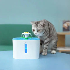 Fuente De Agua Automática Para Perros Y Gatos, Cuenco Para Mascotas, Dispensador De Agua Para Gatos Y Flores, Bebida De Petsafe Con Filtros, Fuente De Agua Para Mascotas