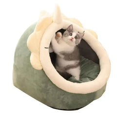 Casa De Gato Para Interiores O Exteriores, Tienda De Campaña Para Gatos, Esterilla Para Perros Pequeños Muy Suave, Bolsa Para Cueva Lavable, Camas Para Gatos, Casa Para Mascotas