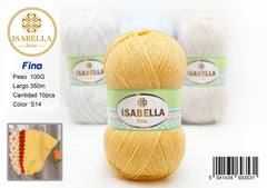 OVILLO HILO ISABELLA FINO 100G