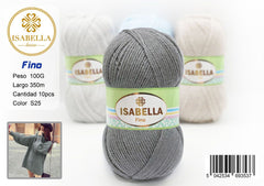 OVILLO HILO ISABELLA FINO 100G