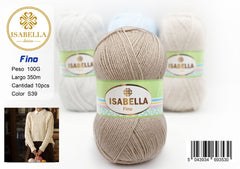 OVILLO HILO ISABELLA FINO 100G