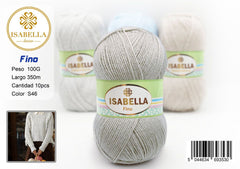 OVILLO HILO ISABELLA FINO 100G