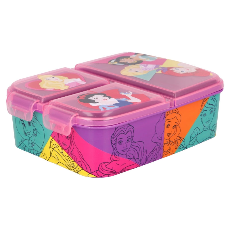 SANDWICHERA MULTIPLE DISNEY PRINCESS BRIGHT & BOLD