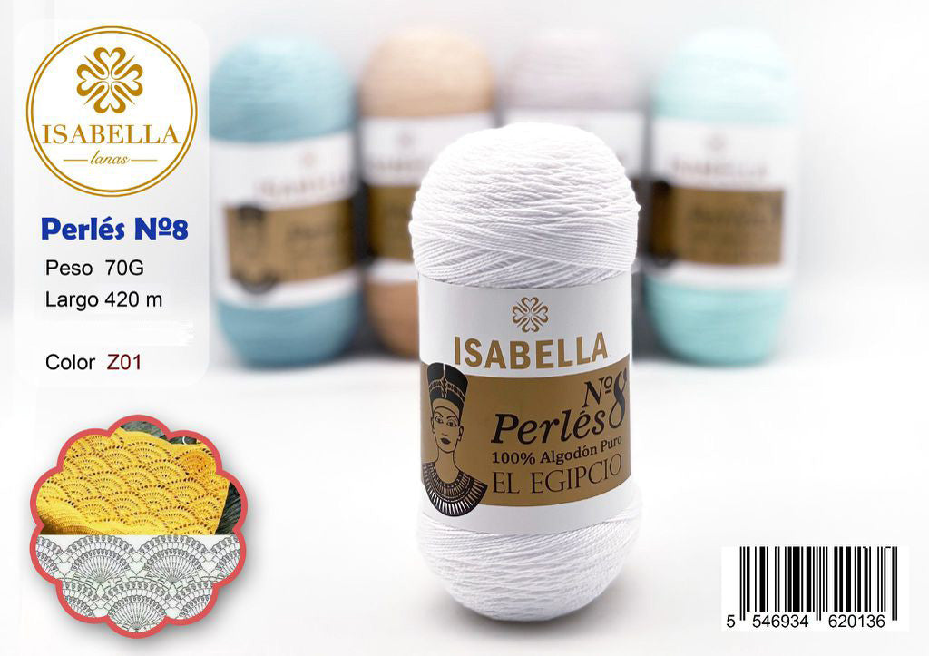 HILO ZEPRLIN PERLE ISABELLA No 8