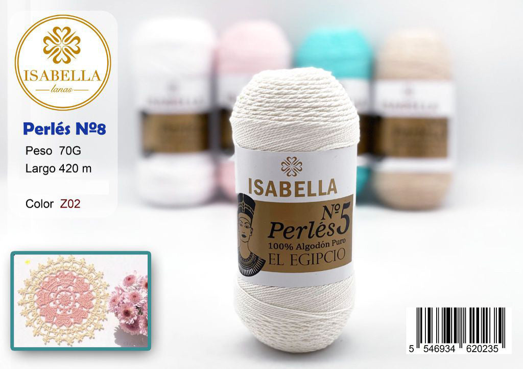 HILO ZEPRLIN PERLE ISABELLA No 8