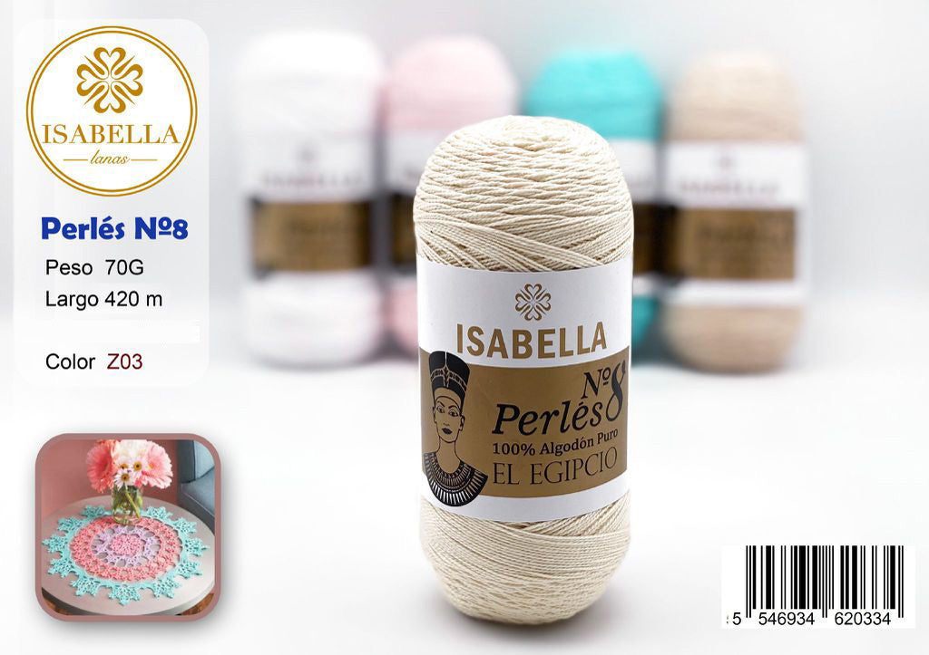 HILO ZEPRLIN PERLE ISABELLA No 8