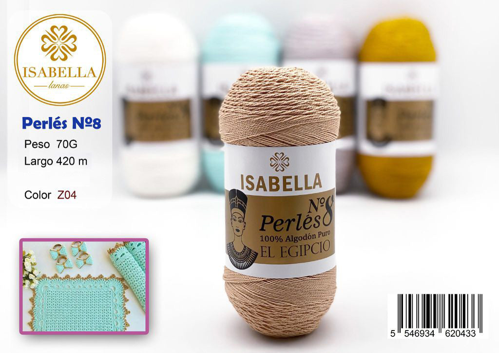 HILO ZEPRLIN PERLE ISABELLA No 8