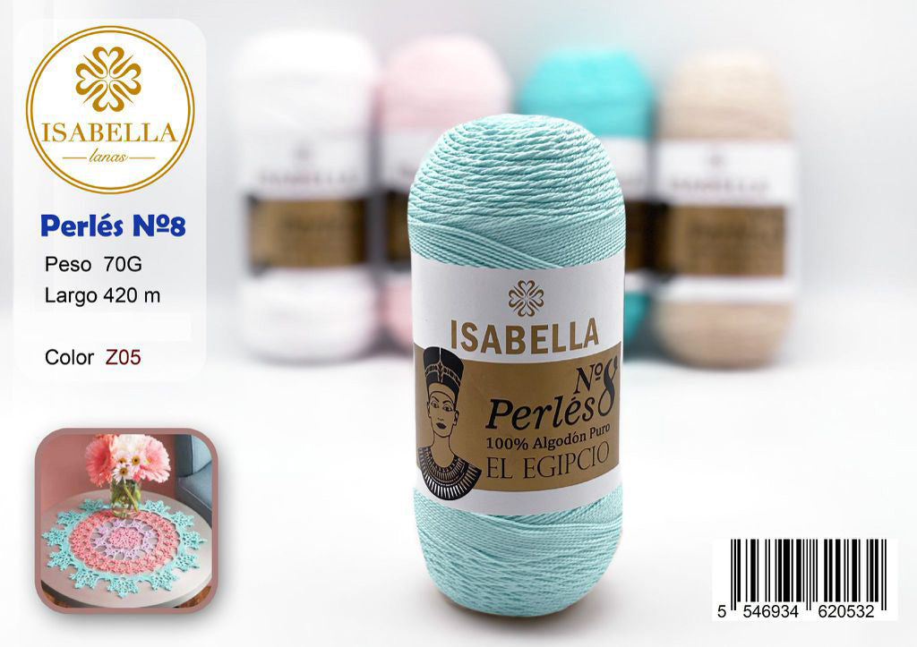 HILO ZEPRLIN PERLE ISABELLA No 8