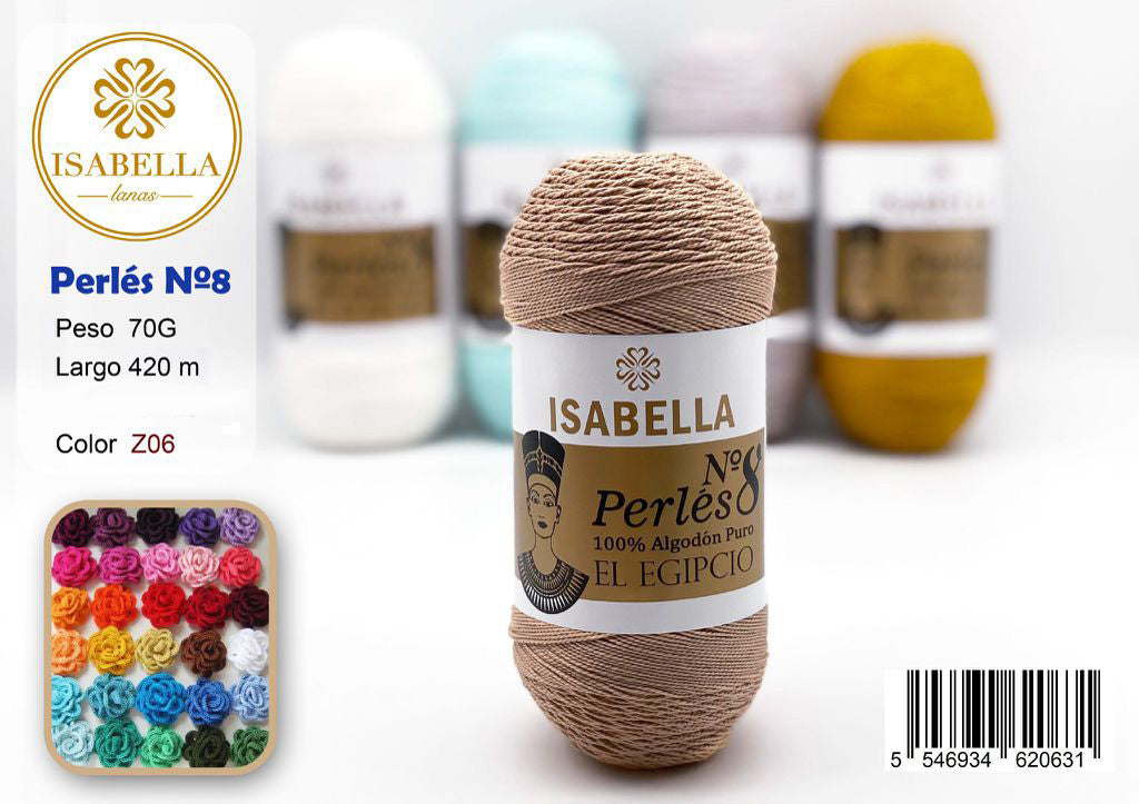 HILO ZEPRLIN PERLE ISABELLA No 8