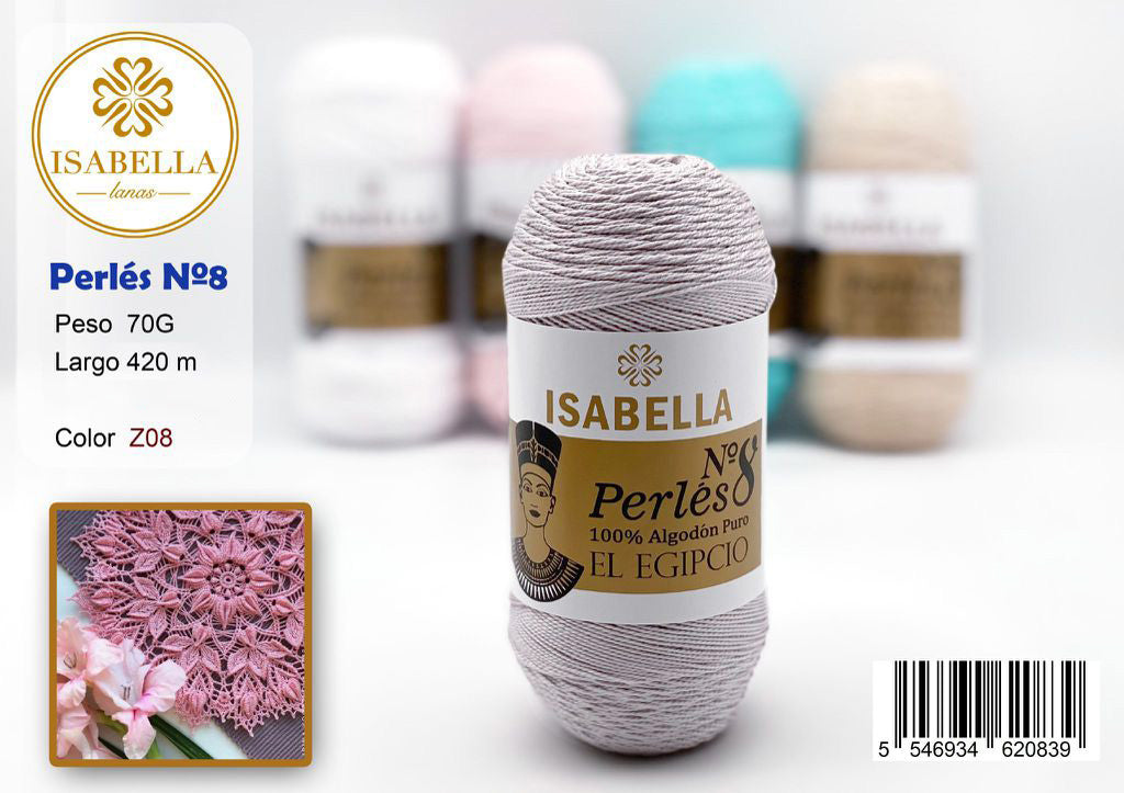 HILO ZEPRLIN PERLE ISABELLA No 8