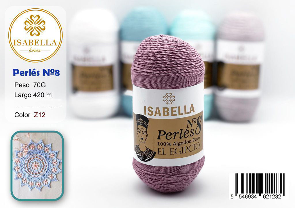 HILO ZEPRLIN PERLE ISABELLA No 8