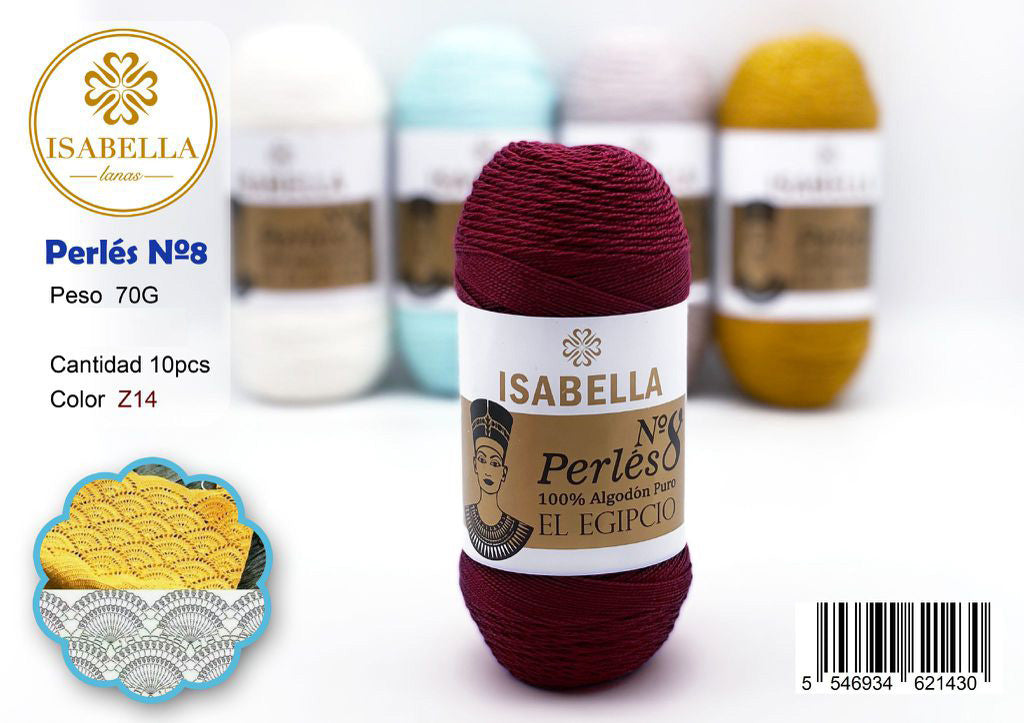 HILO ZEPRLIN PERLE ISABELLA No 8