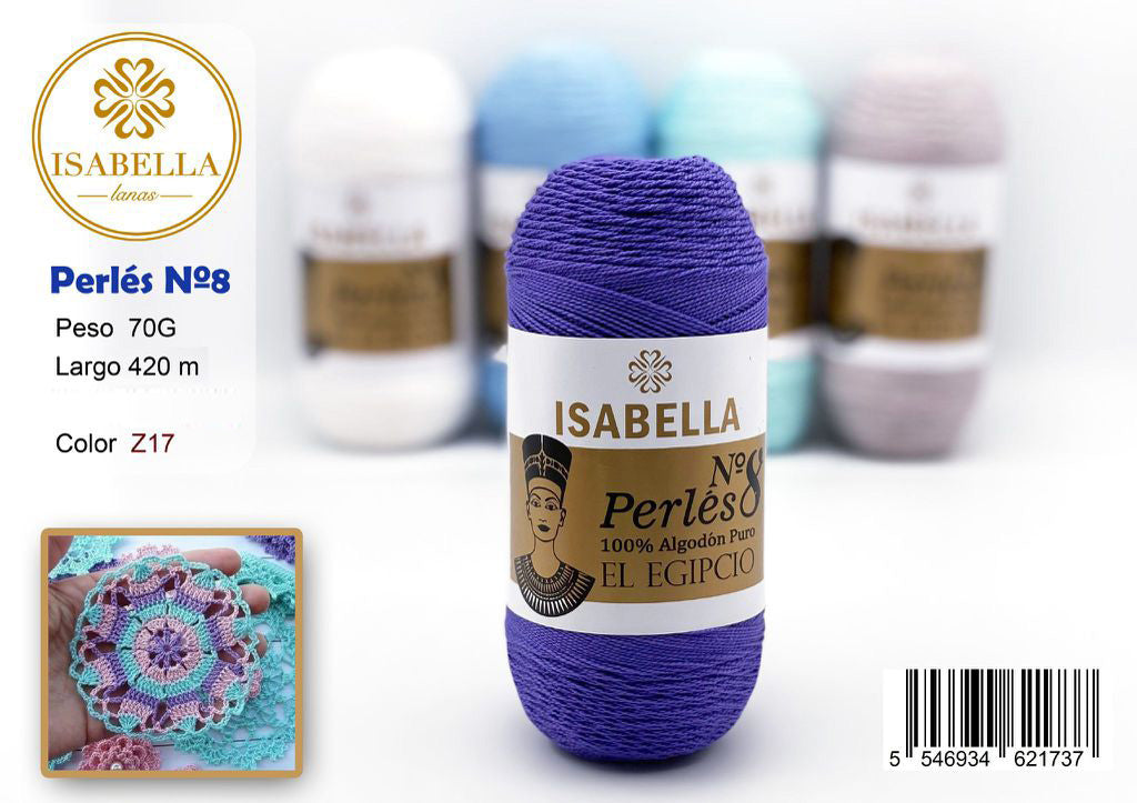 HILO ZEPRLIN PERLE ISABELLA No 8