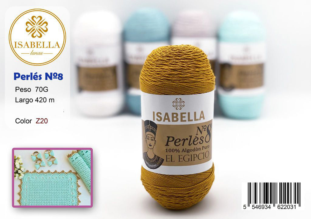 HILO ZEPRLIN PERLE ISABELLA No 8