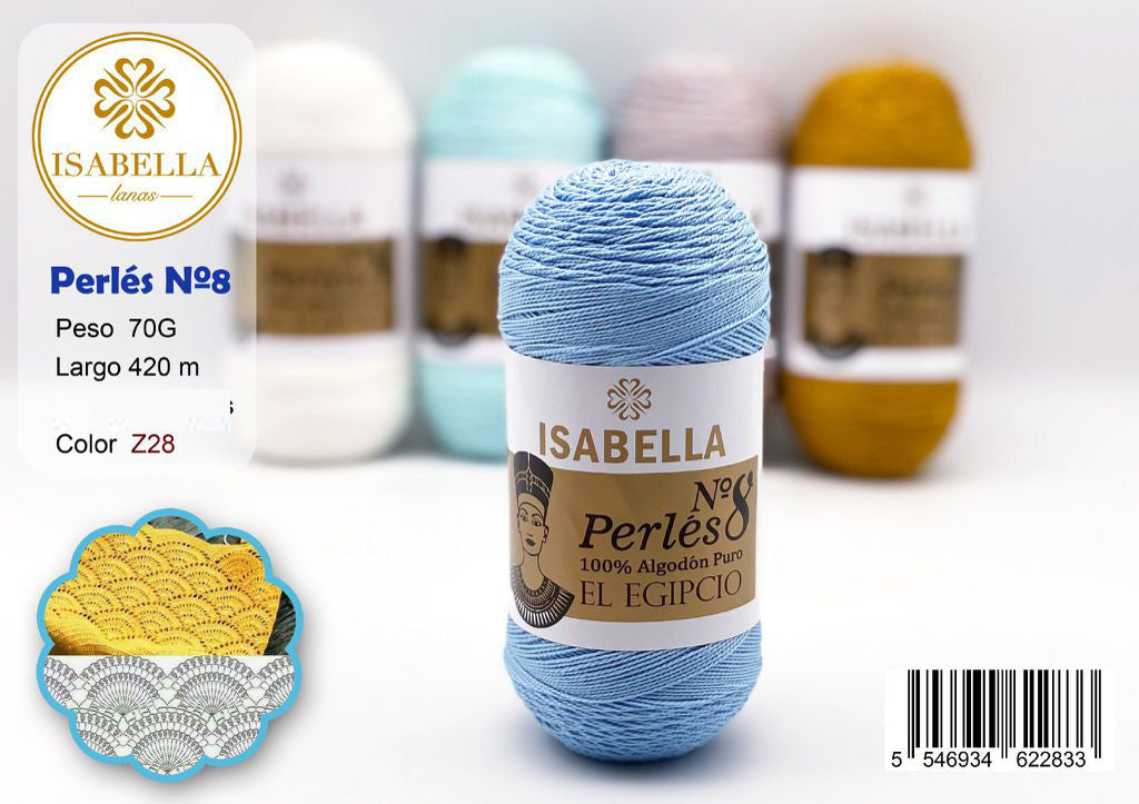 HILO ZEPRLIN PERLE ISABELLA No 8