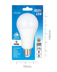 LED ESTANDRA A70 22W E27 LUZ FRIA