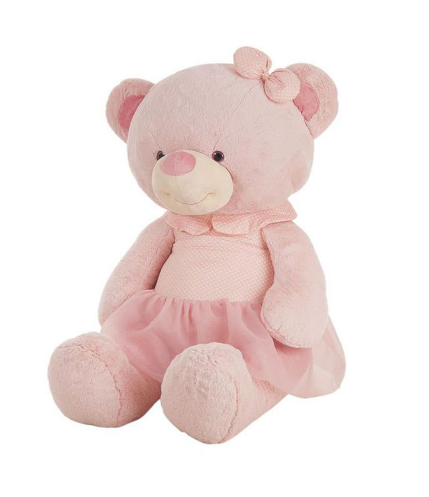 PELUCHE OSITO CON TUTU ROSA 60CM